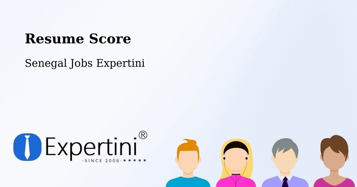 Resume Score & Job Description Match Tool – Kédougou - Senegal Jobs Expertini